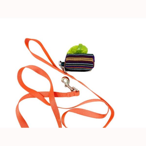 Market Day- Handwoven Cotton Waste Bag Holder