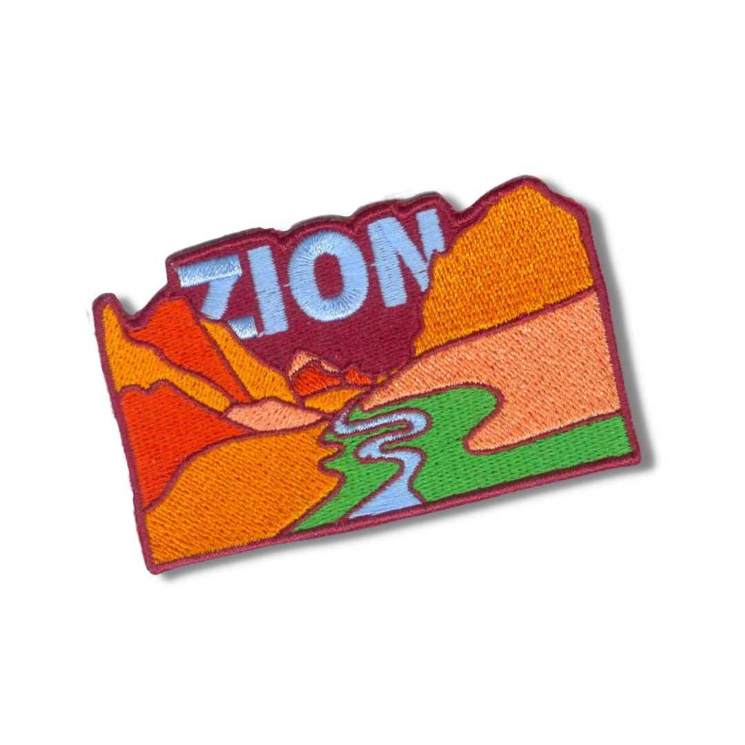 Zion National Park stick-on patch