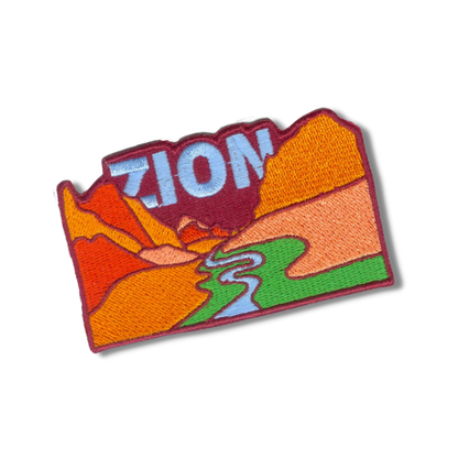 Zion National Park stick-on patch