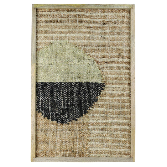 Mana Woven Wall Art, Off-center Circle