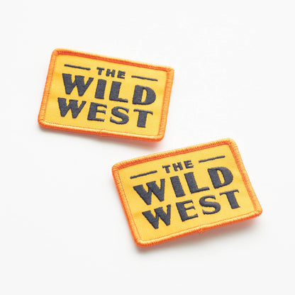 The Wild West Embroidered Iron on Patch