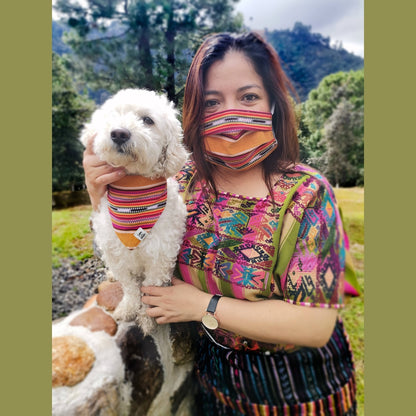 Summer Hat Dog  Bandana Dog- Fair Trade + artisan made