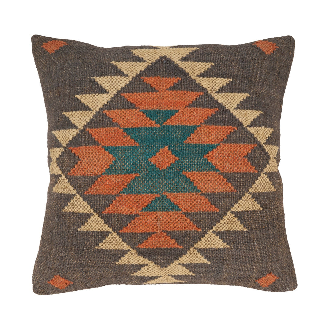 Vibrant Tapestry Kilim Pillow