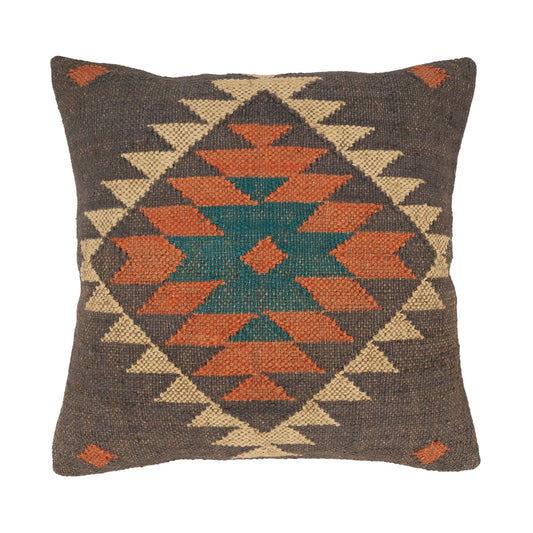 Vibrant Tapestry Kilim Pillow