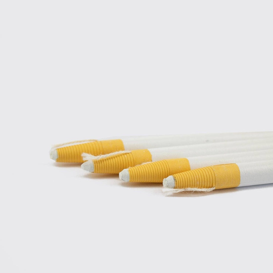 White wax pencil