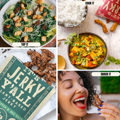 Jalapeño BBQ Plant Protein Jerky – Spicy