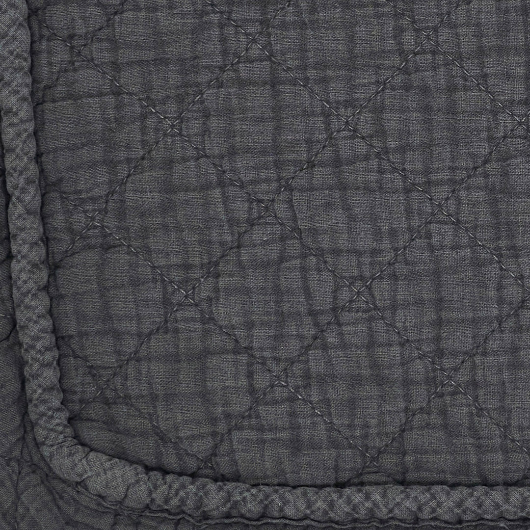 Soft Cotton Quilted Cosmetic Bag