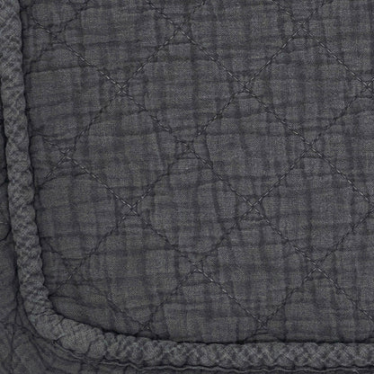Soft Cotton Quilted Cosmetic Bag