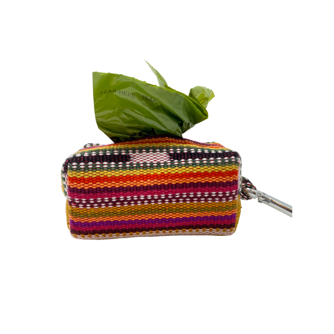 Summer Hat – Dog Poop Bag Holder, Clip-On & Handwoven