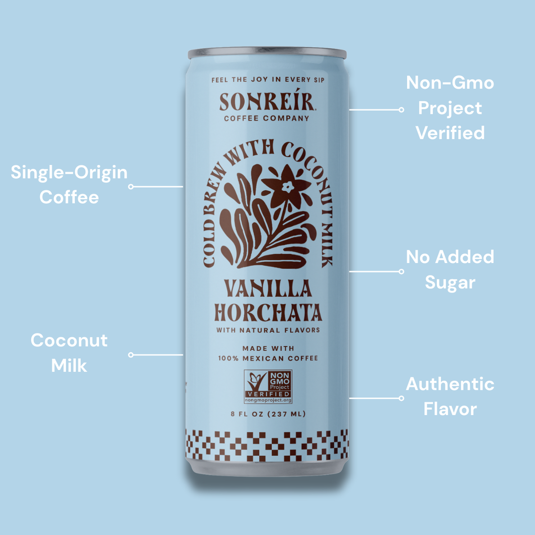 Vanilla Horchata – Coconut Milk Cold Brew Latte