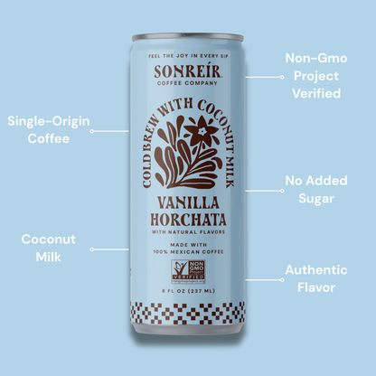 Vanilla Horchata – Coconut Milk Cold Brew Latte