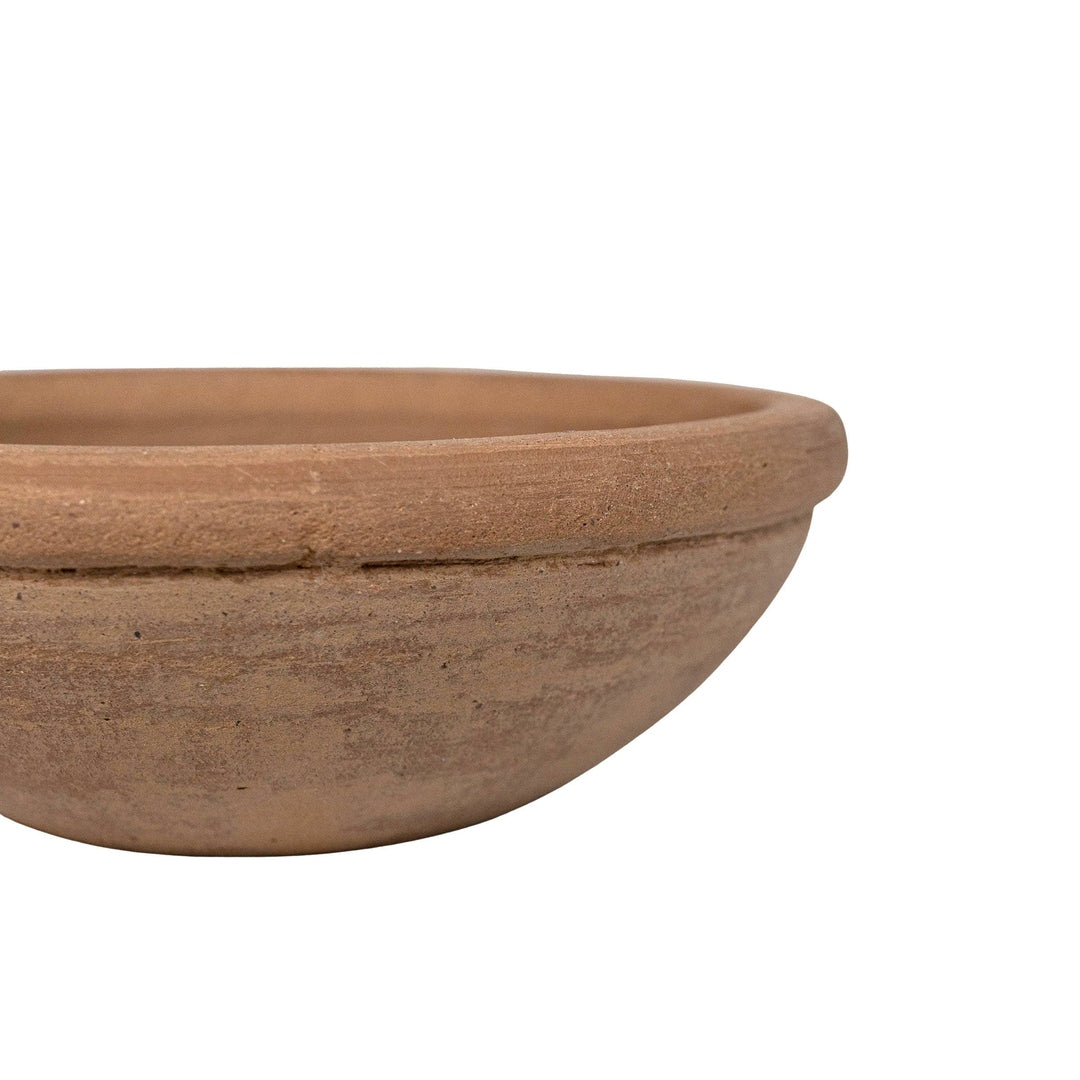 Natural Terracotta Serving Bowl