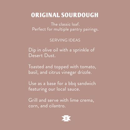 Southwest Sourdough - Preorder for Friday Pickup in Store