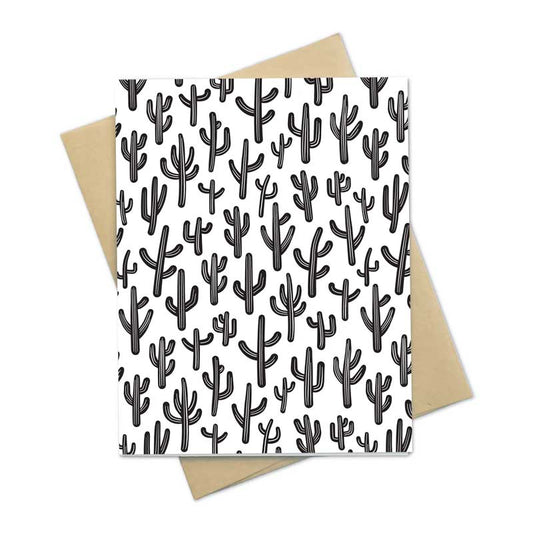 Funky Saguaros Notecard