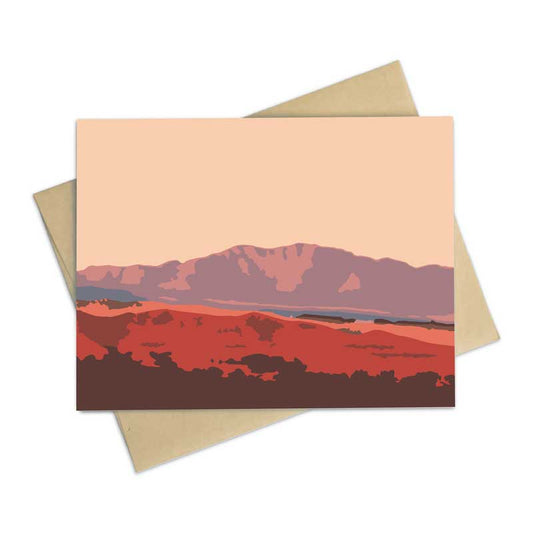Pine Valley Mountain Notecard