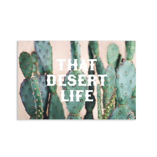 That Desert Life Postcard