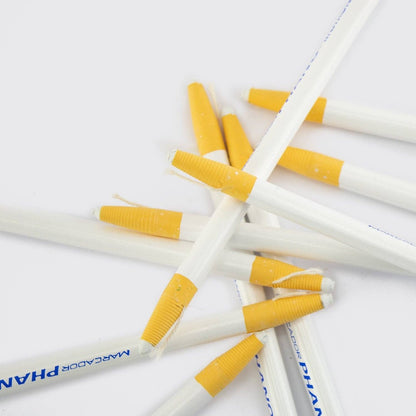 White wax pencil