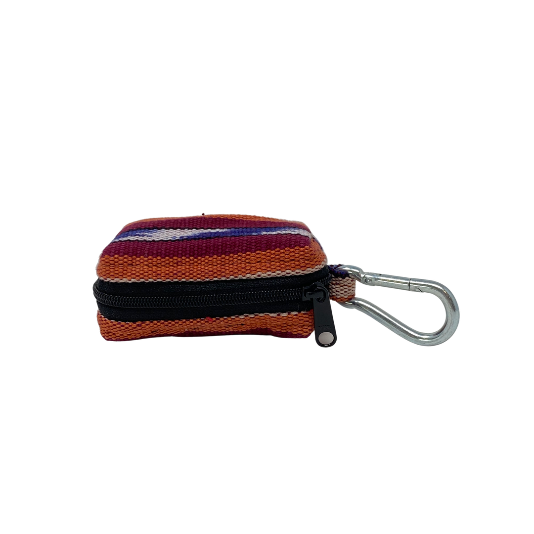Esperanza – Dog Poop Bag Holder, Clip-On & Handwoven