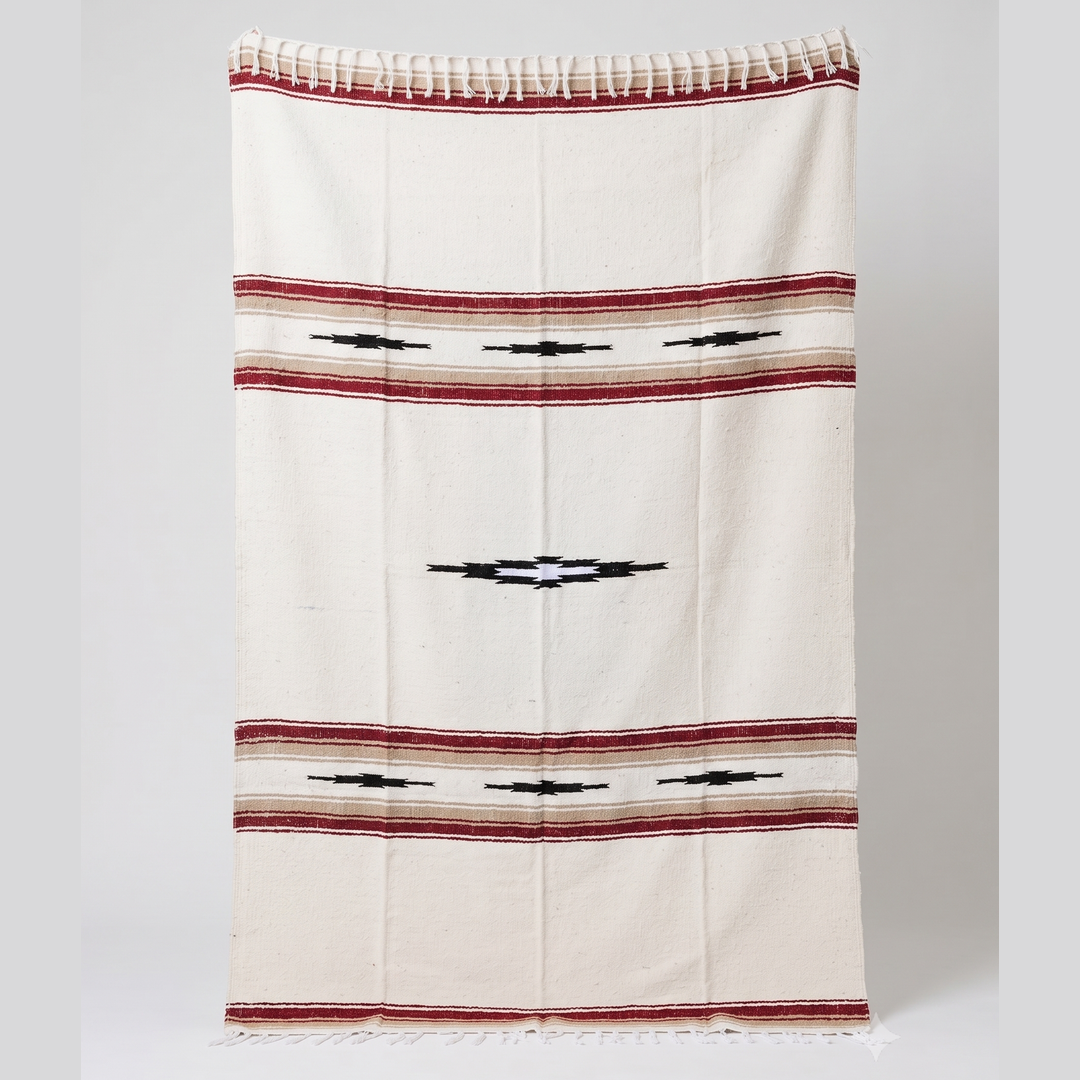 Desert Mesa Baja Diamond Mexican Blanket