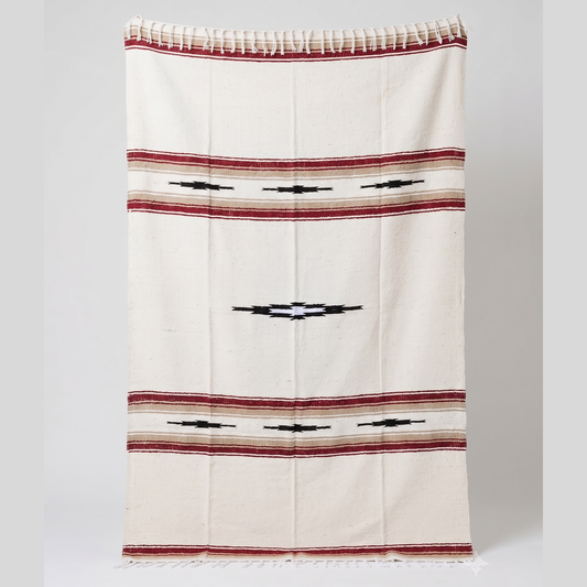 Desert Mesa Baja Diamond Mexican Blanket