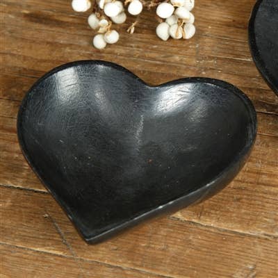 Soapstone Heart Dish