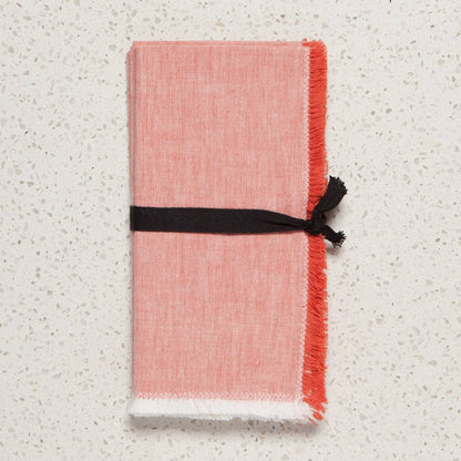 Clay Chambray Napkins Set of 4