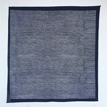 Navy Striped Bandana