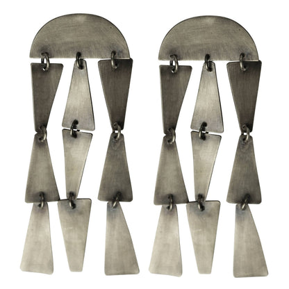Dangling Trapezoid Earrings