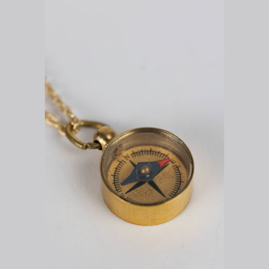 Find Your Way Compass Necklace