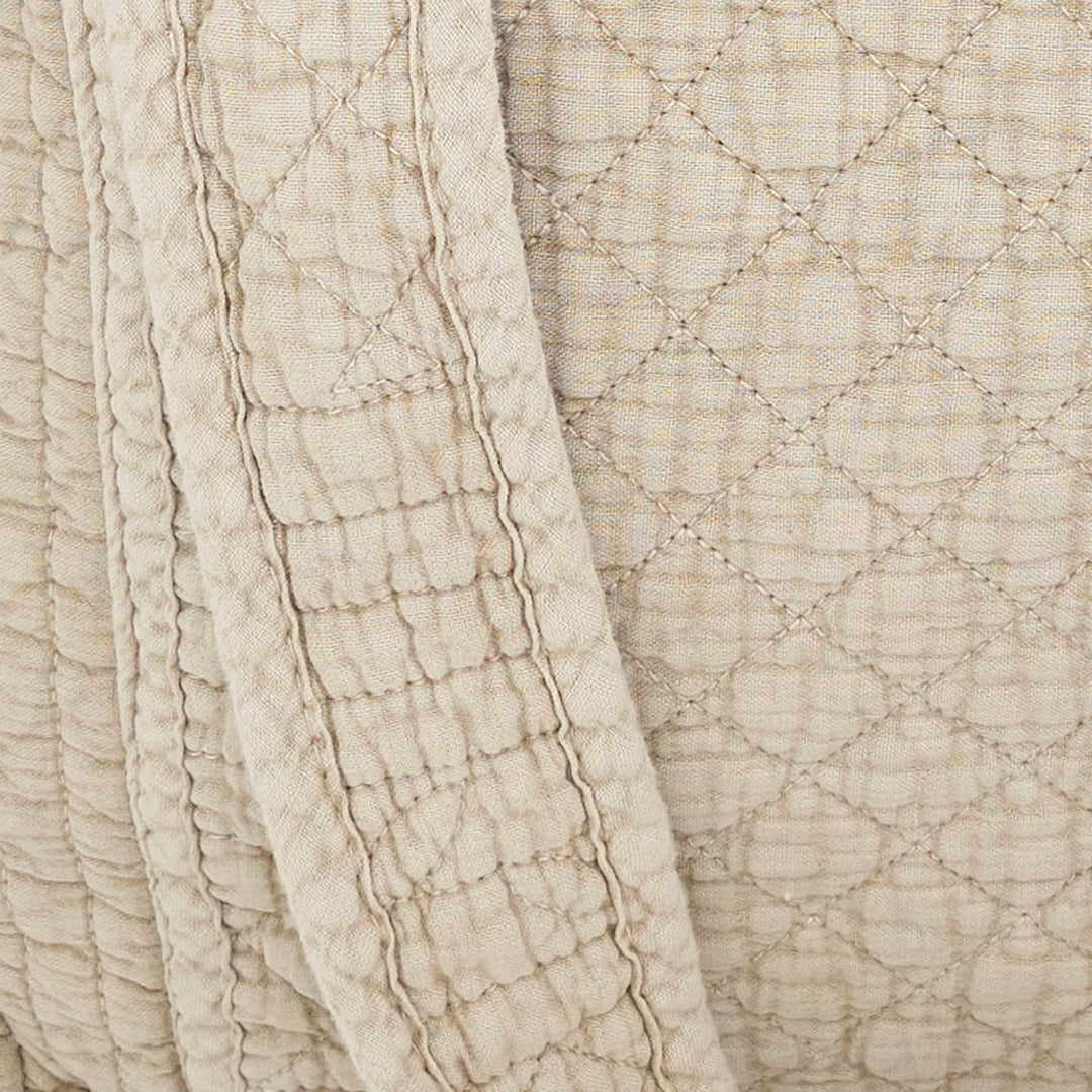 Soft Cotton Quilted Tote Bag