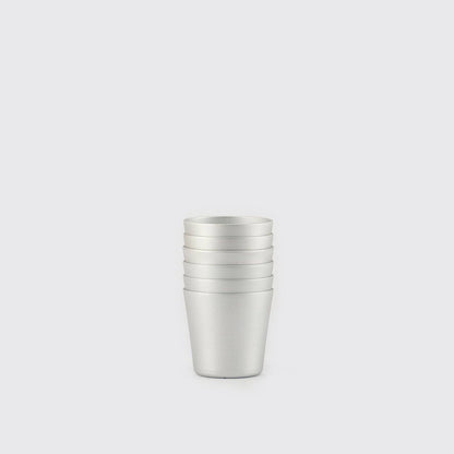 Silver Aluminum Shot Glass