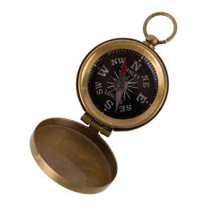 Brass Pocket Compass