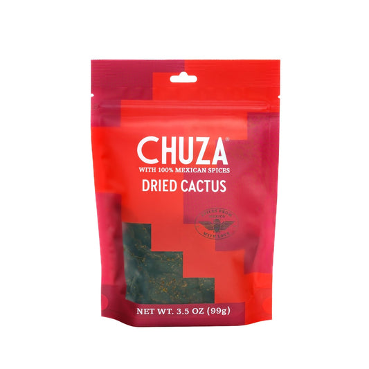 CHUZA Dried Cactus (Nopal) with Chili Seasoning - Snacks