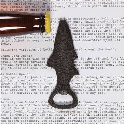 Slim Fish Bottle Opener