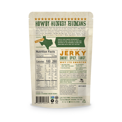 Jalapeño BBQ Plant Protein Jerky – Spicy