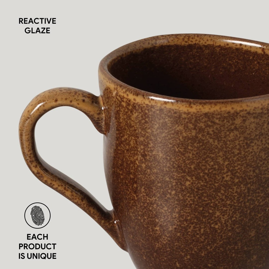 Dijon Coffee Mug 9.2 Oz Ceramic Set of 4