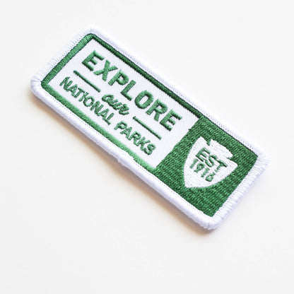 Explore Our National Parks Iron on Patch