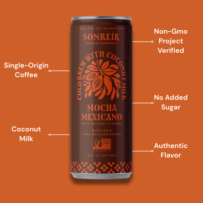 Mocha Mexicano – Coconut Milk Cold Brew Latte - Available Jan 2026
