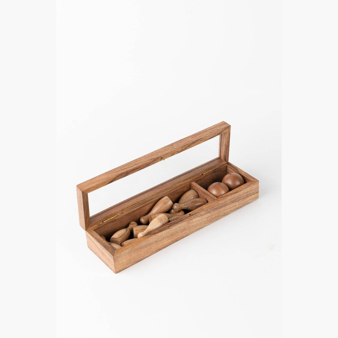 Handmade Tabletop Bowling