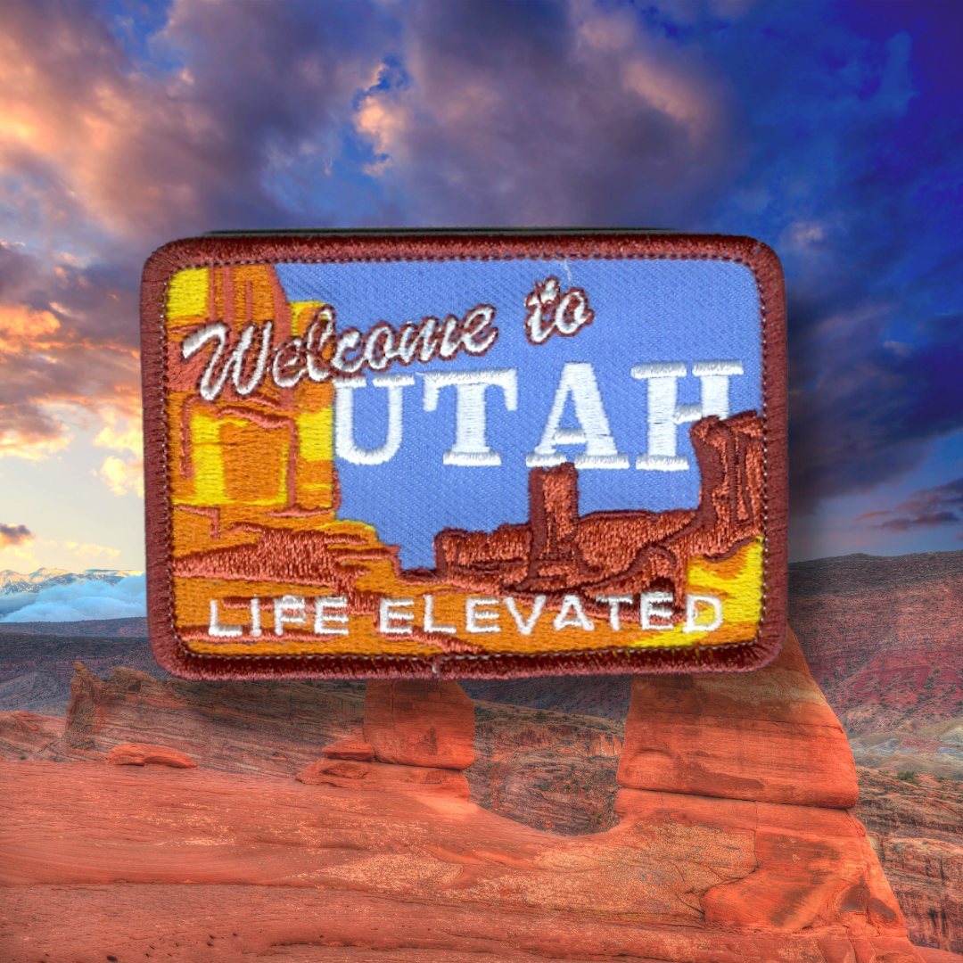 Welcome to Utah stick-on patch