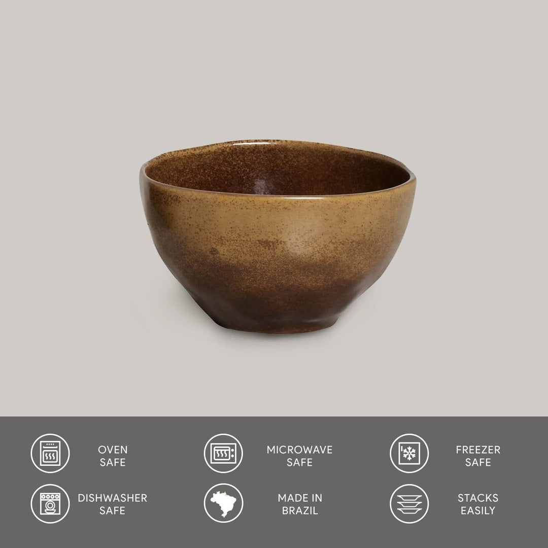 Dijon Soup Bowl 18.9 Oz Ceramic Set of 4