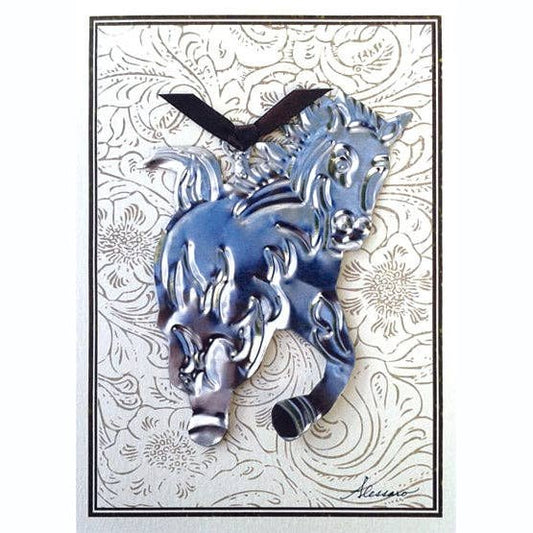 Mustang Keepsake Ornament on Greeting Card