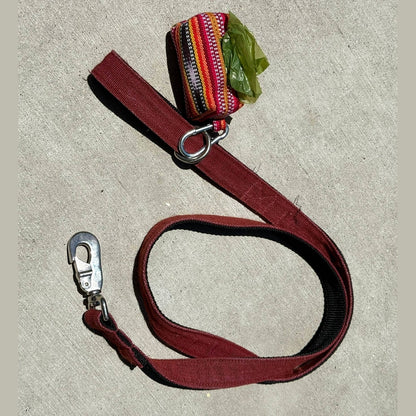 Summer Hat – Dog Poop Bag Holder, Clip-On & Handwoven
