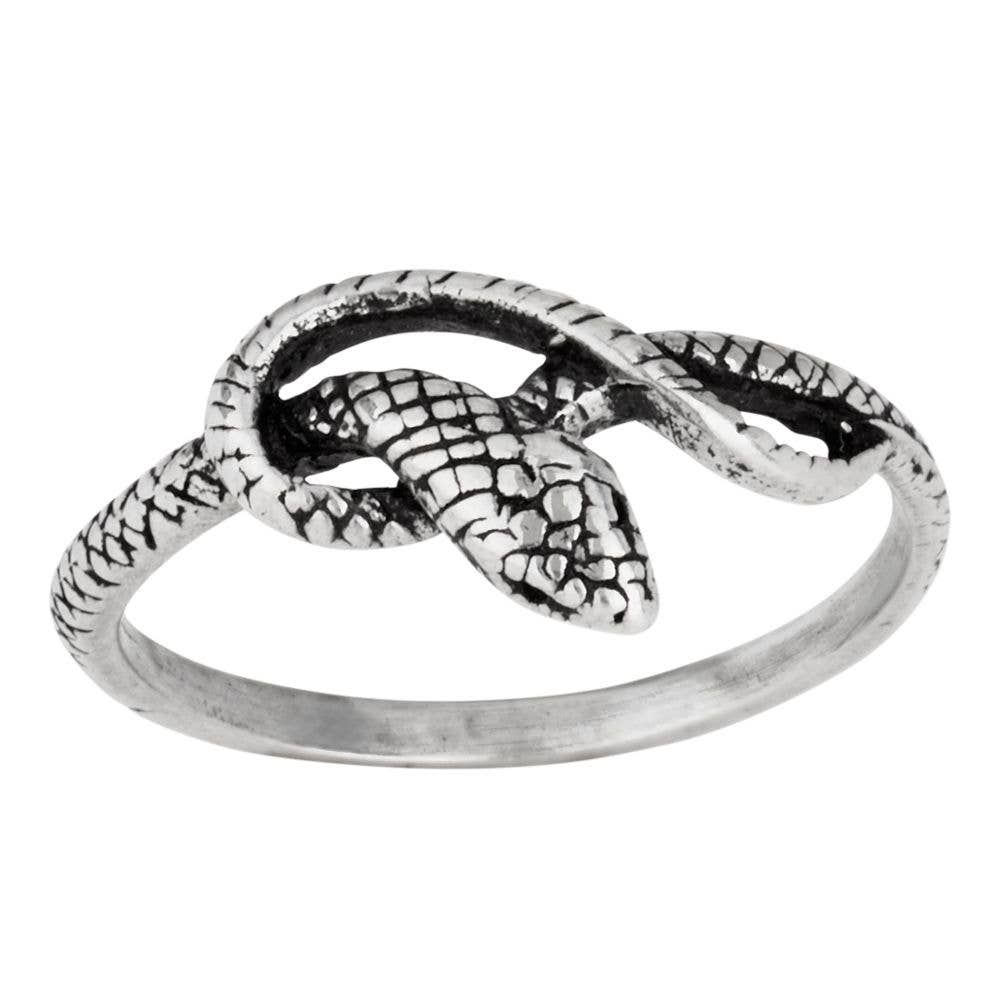 Snake Charmer Sterling Silver Ring