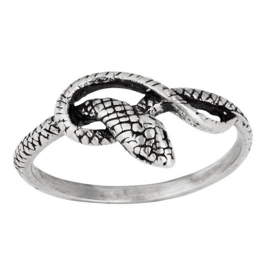 Snake Charmer Sterling Silver Ring
