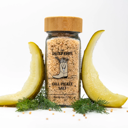 Dill pickle salt