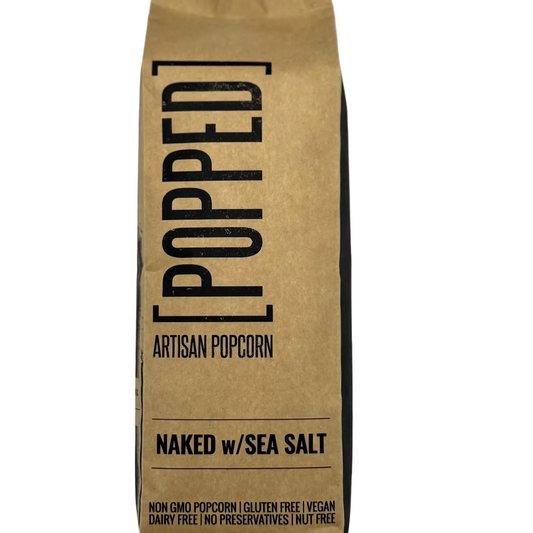Naked w/ Sea Salt Artisan Popcorn