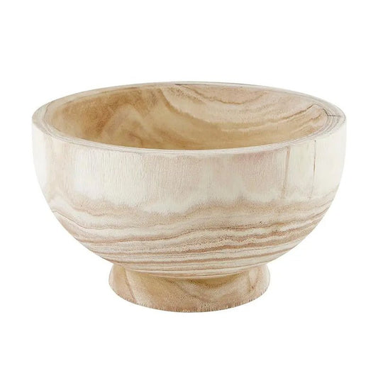 Natural Wood Serving Bowl - Field Study