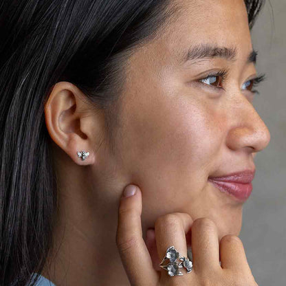 Tiny Bee Earrings