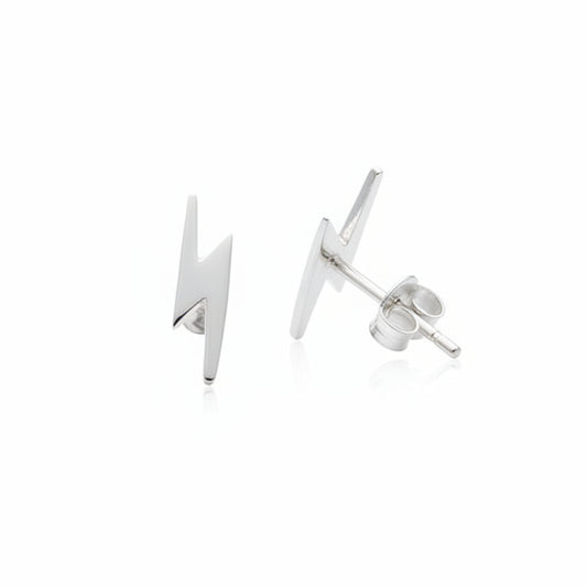 Tiny Lightning Bolt Earrings